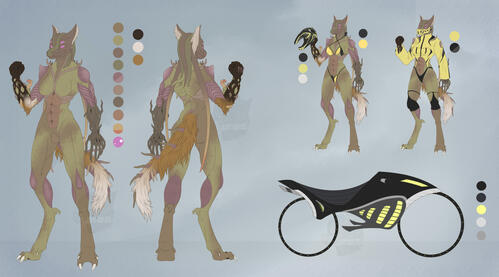 Maned Alien, Character © Dannyx