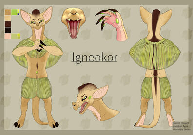 Igneokor Character Sheet